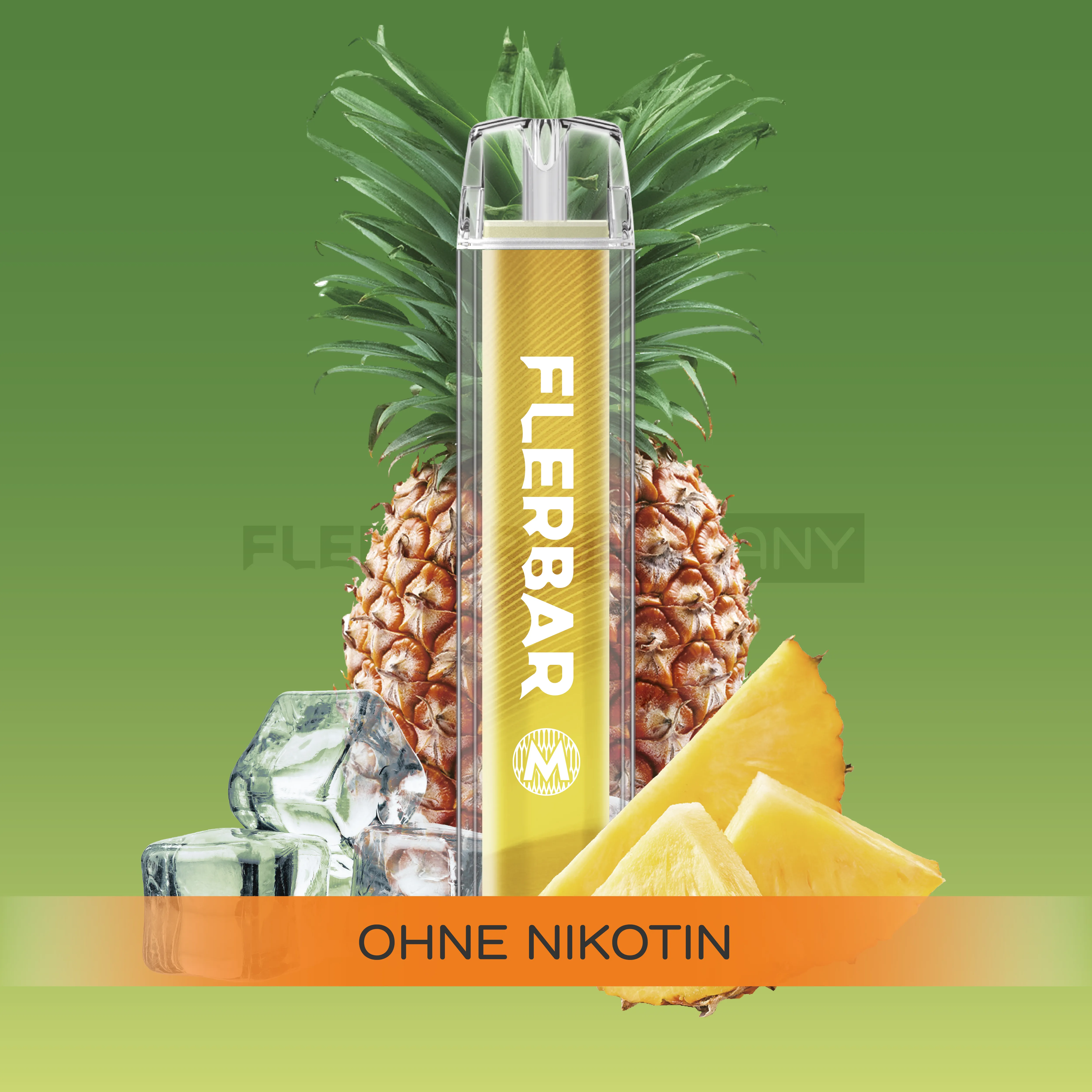 Flerbar M Vape - Pineapple Ice Nikotinfrei | Online Gnstig Kaufen Flerbar M Vape - Pineapple Ice Nikotinfrei | Online Gnstig Kaufen